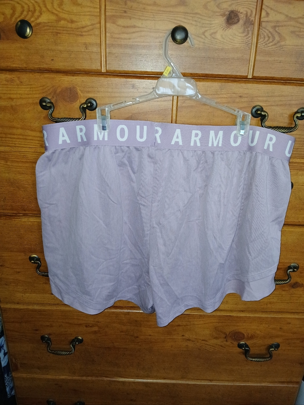 Under Armour Womens 3X Lavender Performance Shorts - Picture 5 of 9